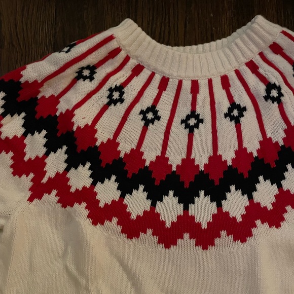 LIKE NEW FAIR ISLE JCREW SWEATER - Picture 6 of 6
